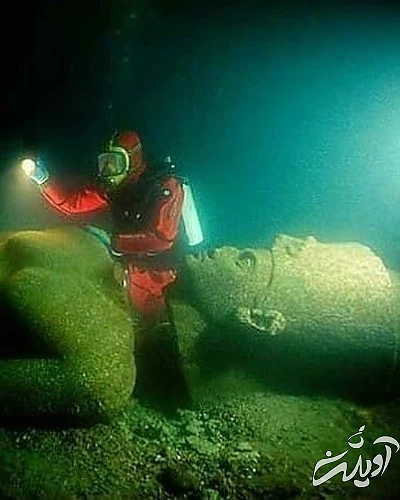 شهر غرق شده هراکلیون در مصر باستان